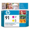 Original HP 91 Print Head & Cleaner Magenta Yellow For HP Z6100 Printer