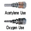 Oxygen & Acetylene Quick Coupling ( For Cutter Use) : ZA-SH