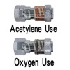 Oxygen & Acetylene Quick Coupling ( For Steel Bottle Use) : ZA-SF