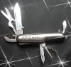 P290--420/430 steel abs with 8 accessories multifunction pocket knife