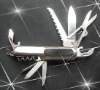 P320--420steel pvc handle multi pocket knife