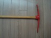 P402 PICKAXE WITH WOODEN HANDLE