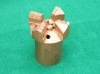 PDC non-coring bit