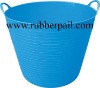 PE garden bucket,plastic flexible bucket,baby bathing tub