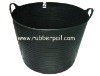 PE garden bucket,recycled garden pail,plastic pail