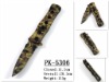 PK-5306 stainless steel camoflage camping knife