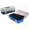 PLASTIC TOOL BOX WITH TRAY