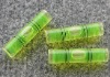 PMMA Square bubble level with keychain circular level vial,circular, square vial,Gradienter level bubbles