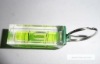 PMMA Square bubble level with keychain circular level vial,circular, square vial,Gradienter level bubbles