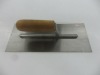 PT-5715 stainless steel plastering trowel with wooden handle
