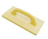 PU trowel with rubber float