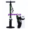 PVC hand pump with gauge