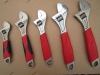 PVC handle adjustable wrench