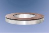 Parallel titanium grinding wheel for glass