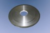 Parallel to the grinding wheel to enhance