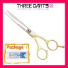 Pearl gold diverging Personal care hair scissors(6.5") 115A
