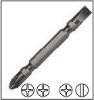 Phillip and Sloted double end screwdriver bits