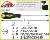 Phillips screwdriver with loading hole