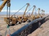 Pipe lifting sling, pipeline sling, lowering in belt styelt