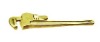 Pipe wrench ,Non sparking(American type)