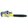 Pipe wrench with dipped handle