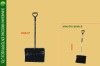 Plastic Snow Shovel