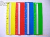 Plastic Uni ruler for promotional item