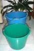 Plastic bucket for garden usage12-20L