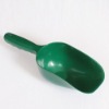 Plastic compost scoop