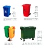 Plastic dustbin/ supplier