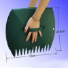 Plastic garden claw rake,grass rake