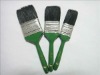 Plastic handle paint brush bristle