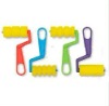 Plastic handle sponge roller brushfor chirdren;