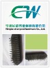 Plastic handle steel wire brush