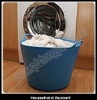 Plastic household bucket/pail
