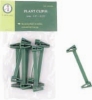 Plastic plant clip