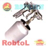 Pneumatic Spray Gun With 1LT Pot