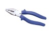Polished Combination plier with side cutting jaws