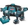 Power Tools MAKLXT421 18V LXT Lithium-Ion Cordless 4-Pc