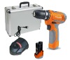 Power tool kit 12V li-ion cordless drills MOD.TSR12-2Li-AL