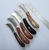 Pratical Utility Electronic Knife With Wood Handle