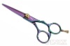 Professional Dark Rainbow Titanium Hair Scissors