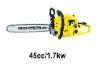 Professional Gasoline chain saw with 45cc 1800kw power
