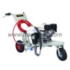 Professional airless line striper with piston pump
