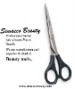 Professional barber hair scissors Plastic Handle