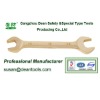 Professional non sparking double open end spanner