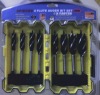 Quad-Flue drill bit sets