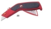 Quick release utility knife with blade box