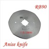 RB90 Anise knife blade, cutting knife, sewing machine knife