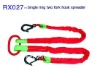 RX027 Single Ring Two-pronged Sling with Hook
